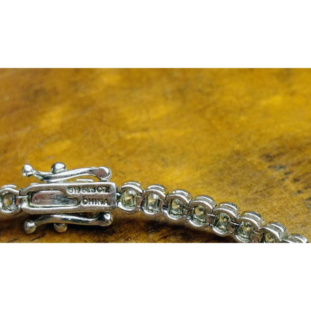 Lot Of 3 Pieces Jewelry Sterling Bracelet, Sterling Ring,Marked M Brooch - Picture 12 of 12